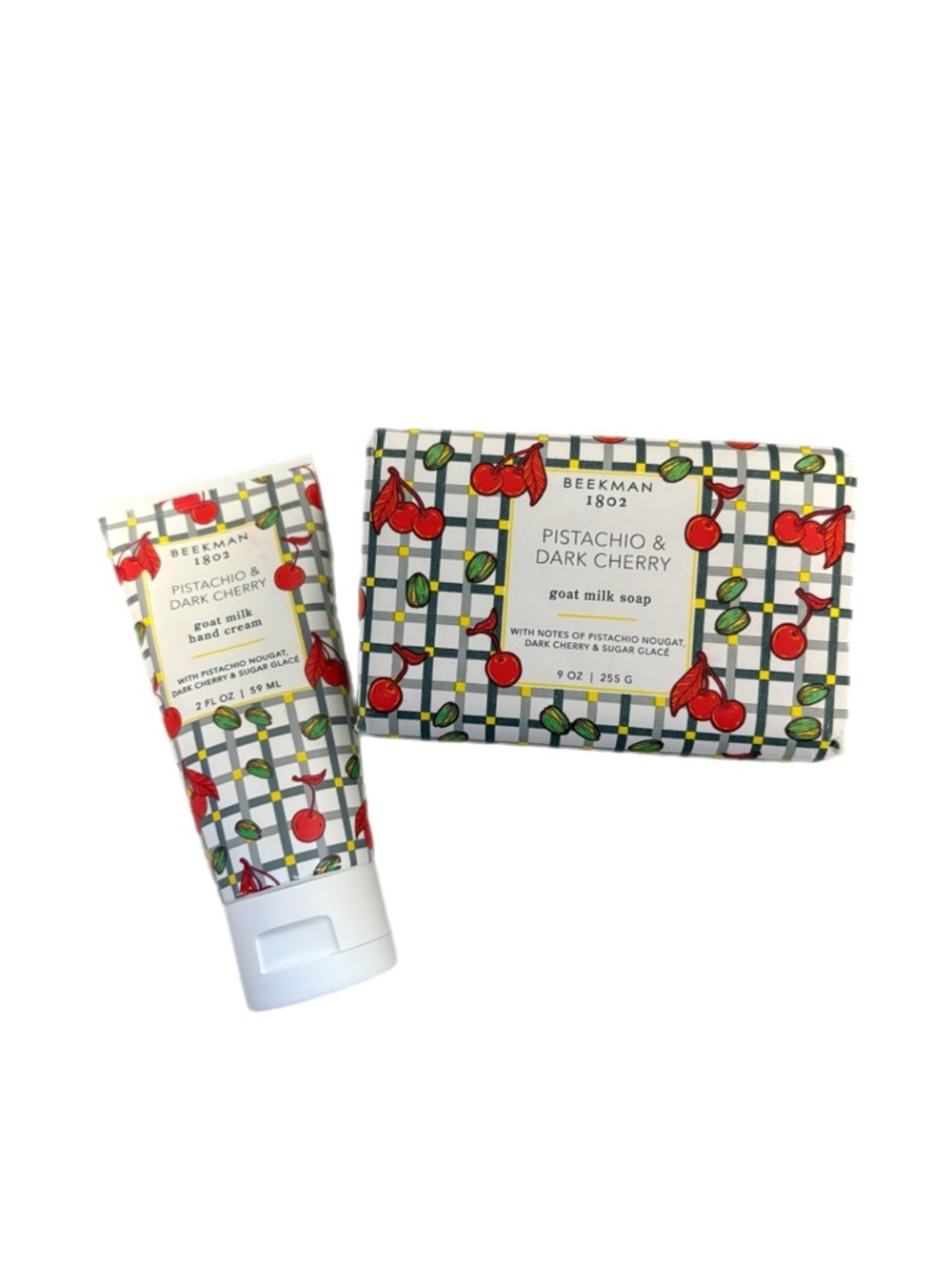 Beekman 1802 - Pistachio & Cherry - 2 Piece Set